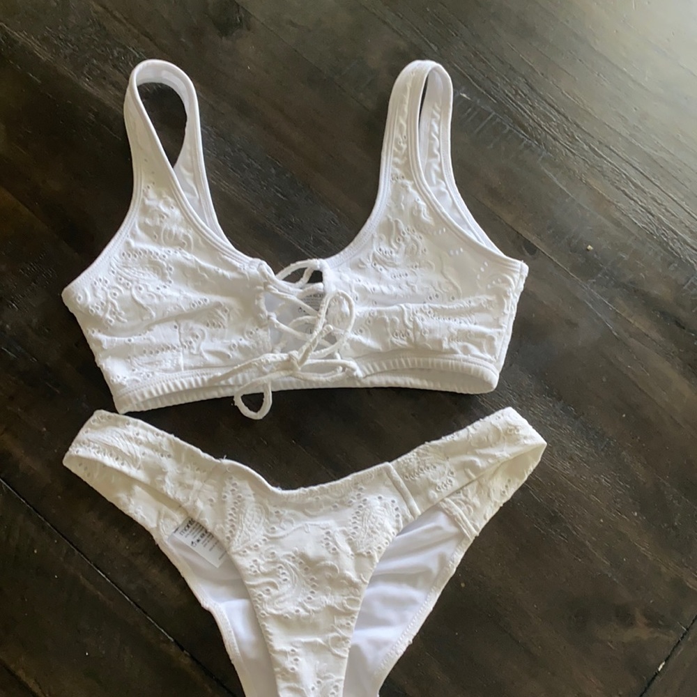 Montce all white suit